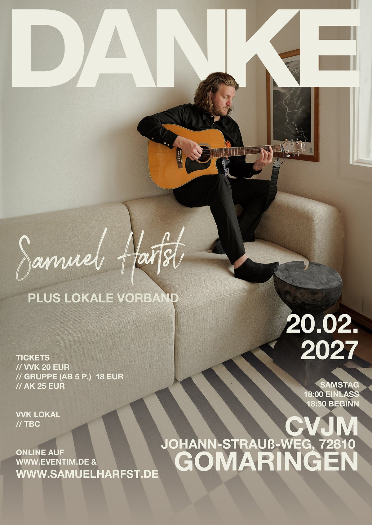 SAMUEL HARFST live | Gomaringen