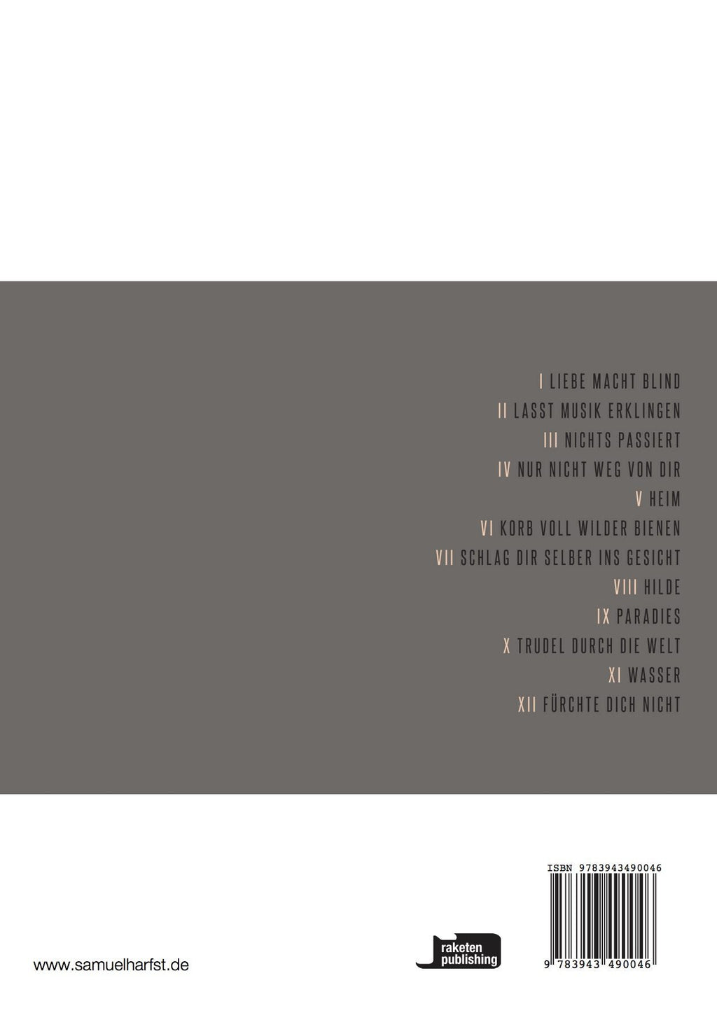 SONGBOOK | Chronik einer Liebe [2015] – Download