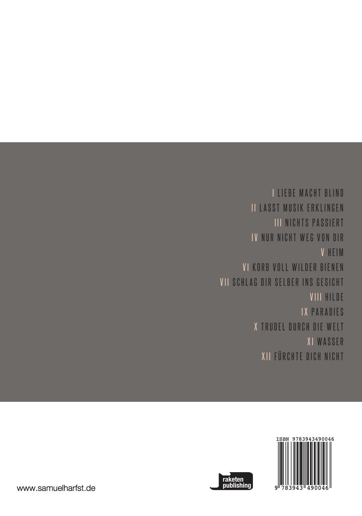 SONGBOOK | Chronik einer Liebe [2015]