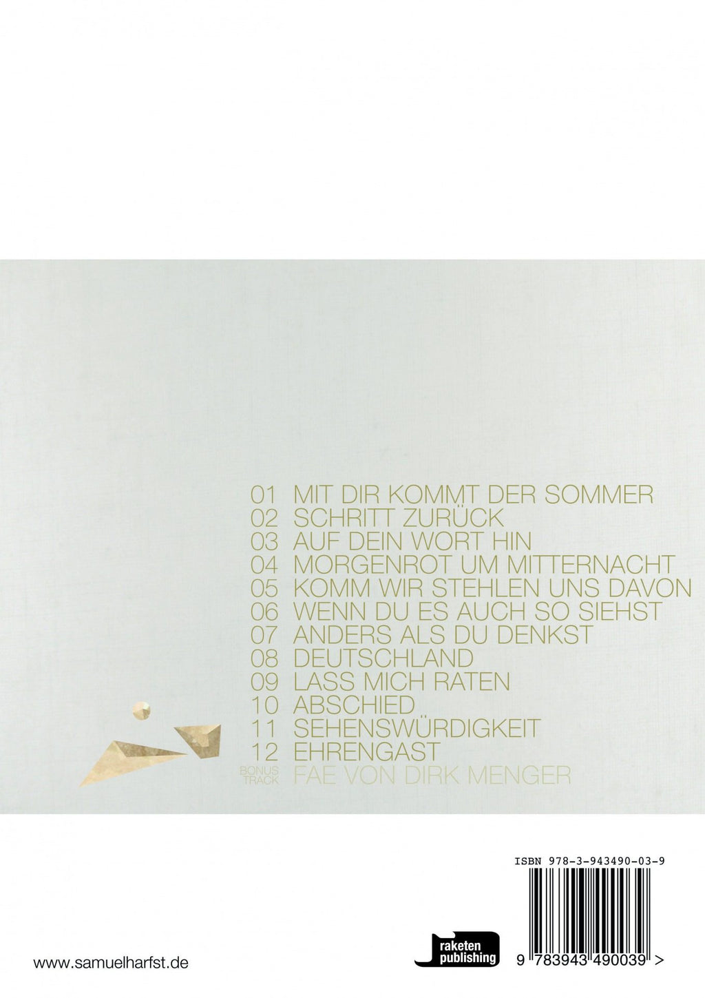 SONGBOOK | Schritt zurück [2012] – DOWNLOAD